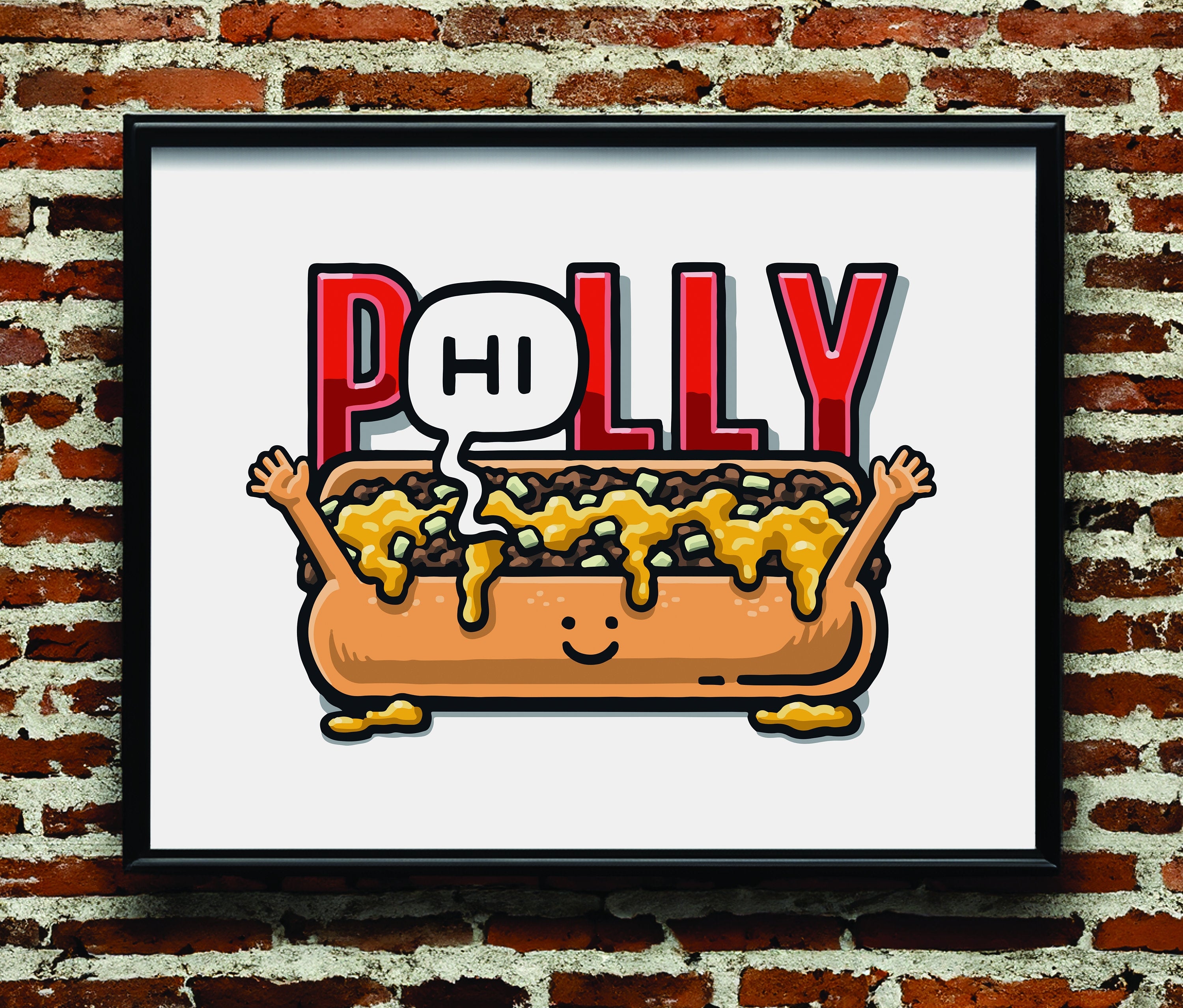 P(hi)lly Cheesesteak Print