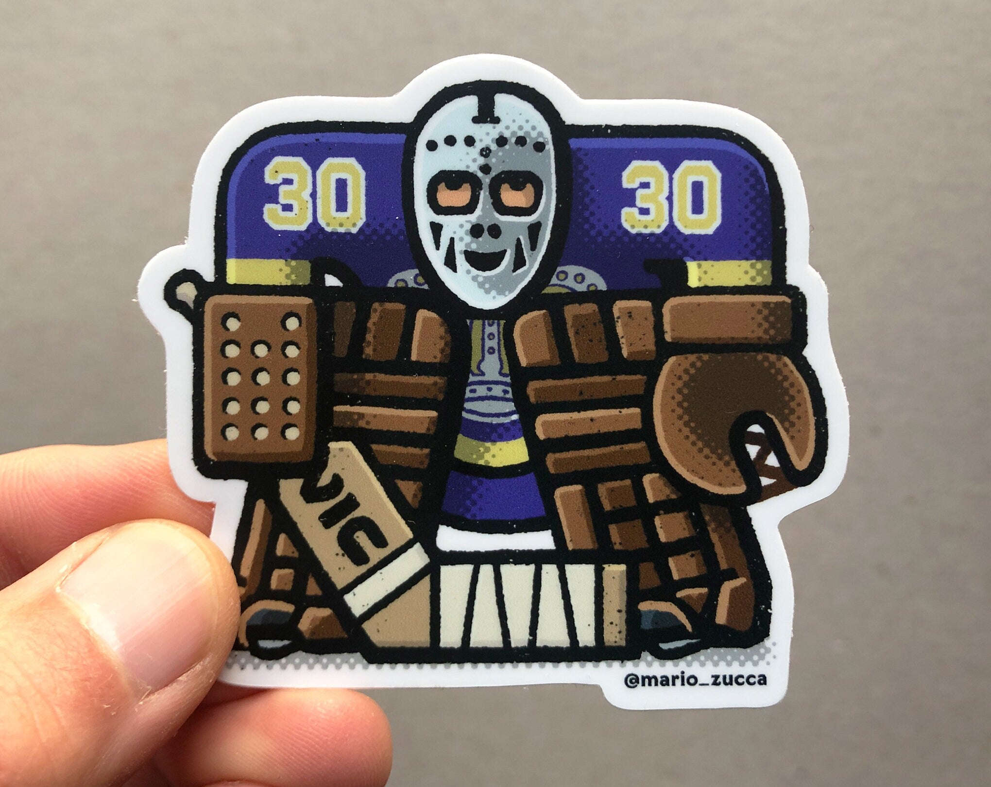 Rogie Vachon Sticker