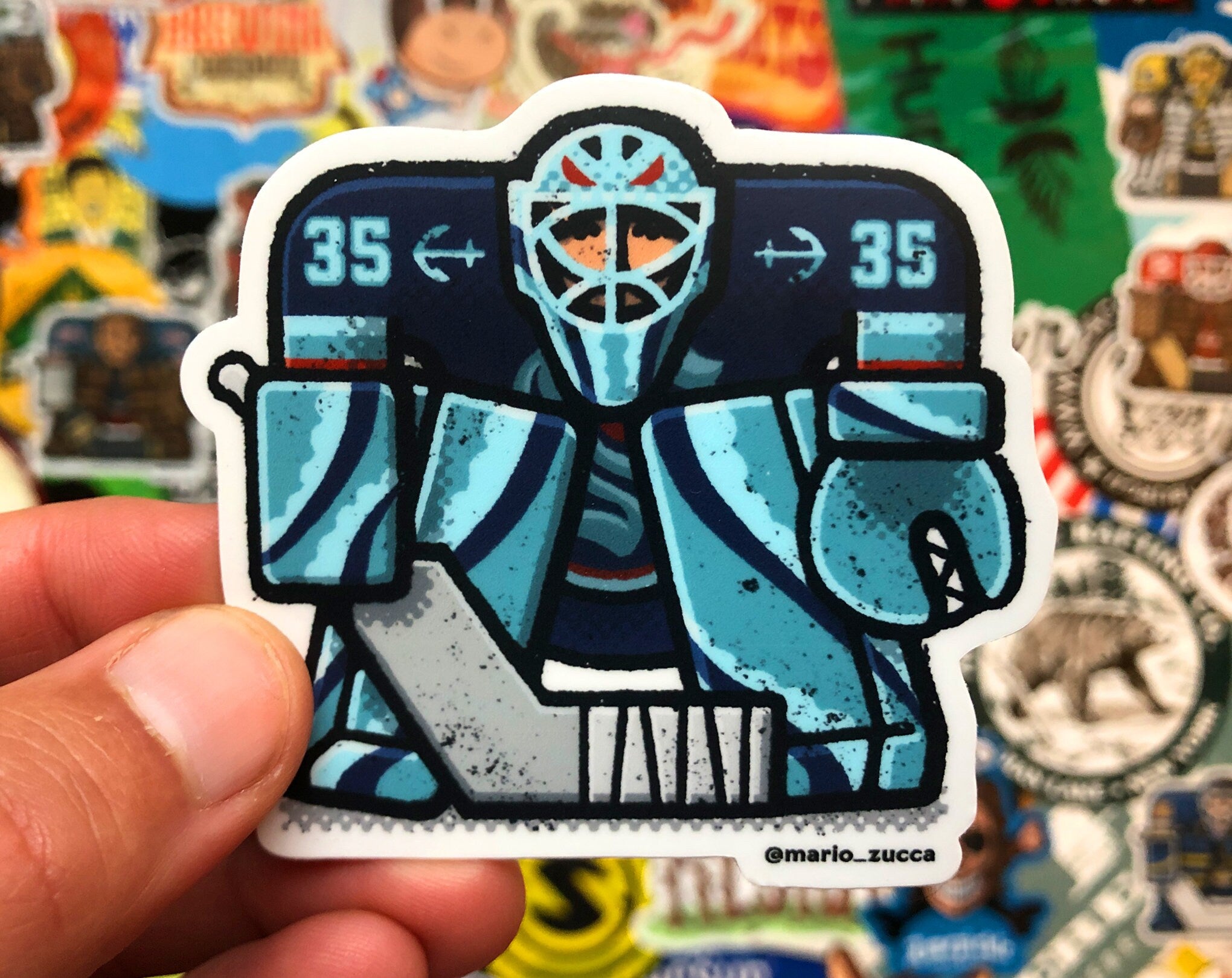 Joey Daccord Sticker