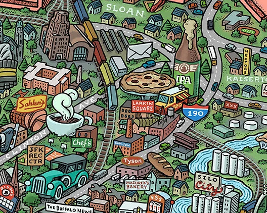 Buffalo Map