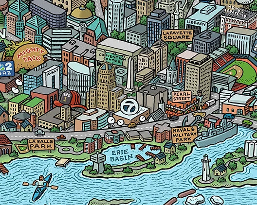 Buffalo Map