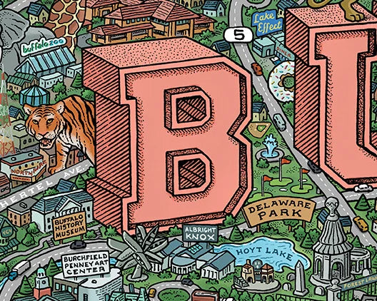 Buffalo Map