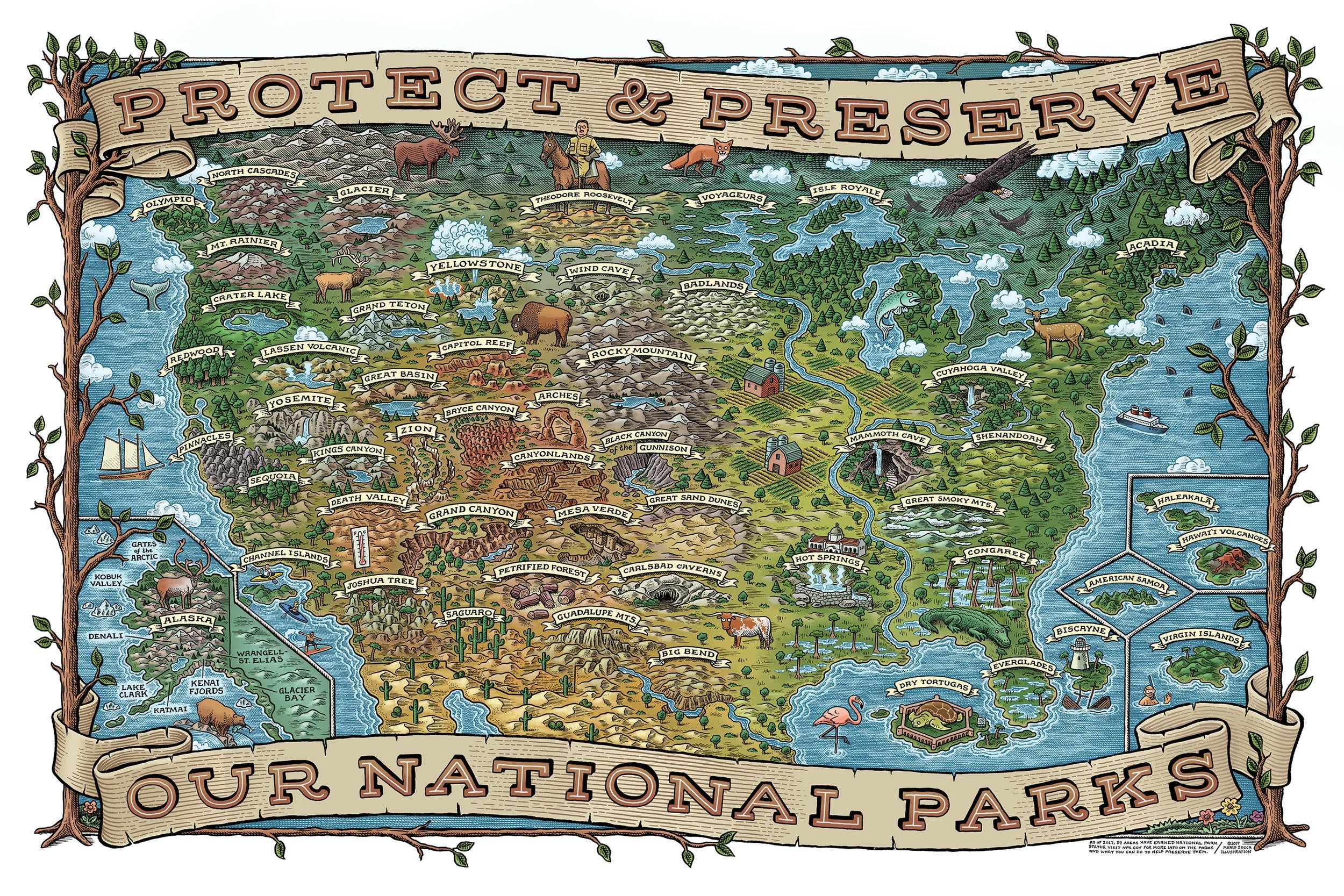 National Parks Map