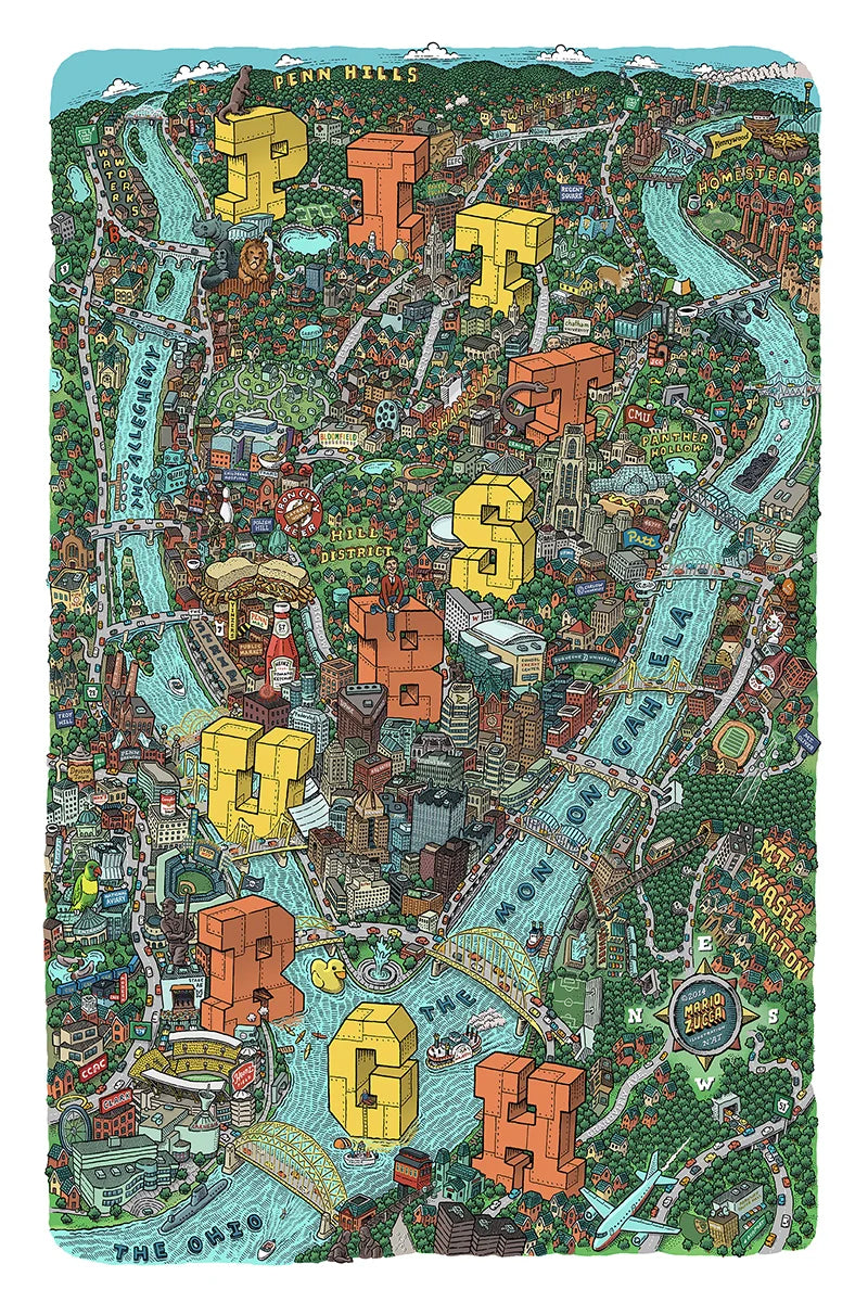 Pittsburgh Map