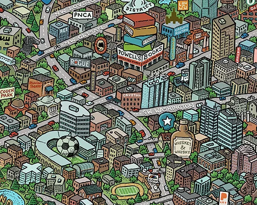 Portland Map