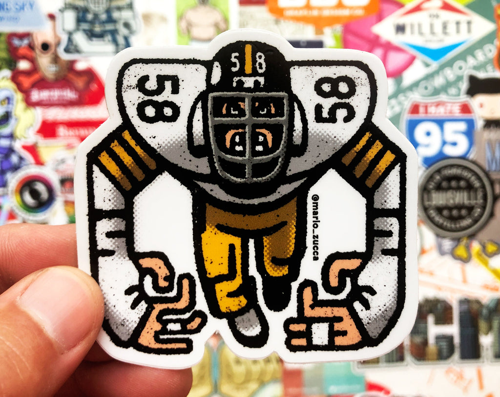 Jack Lambert Sticker