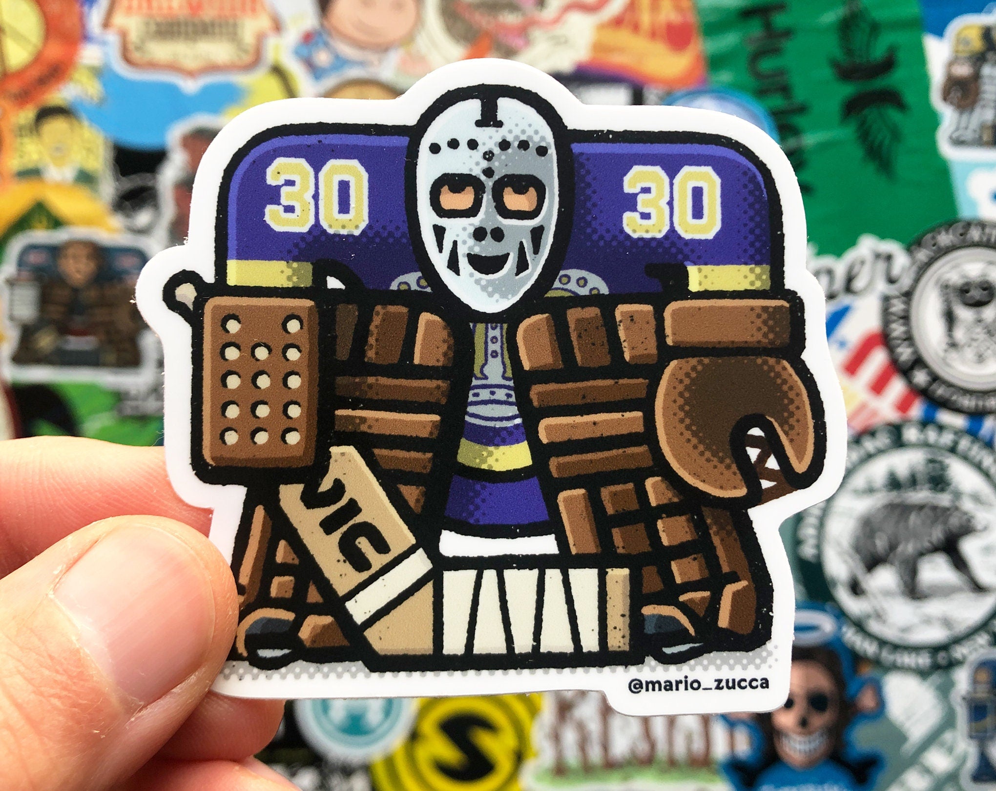 Rogie Vachon Sticker