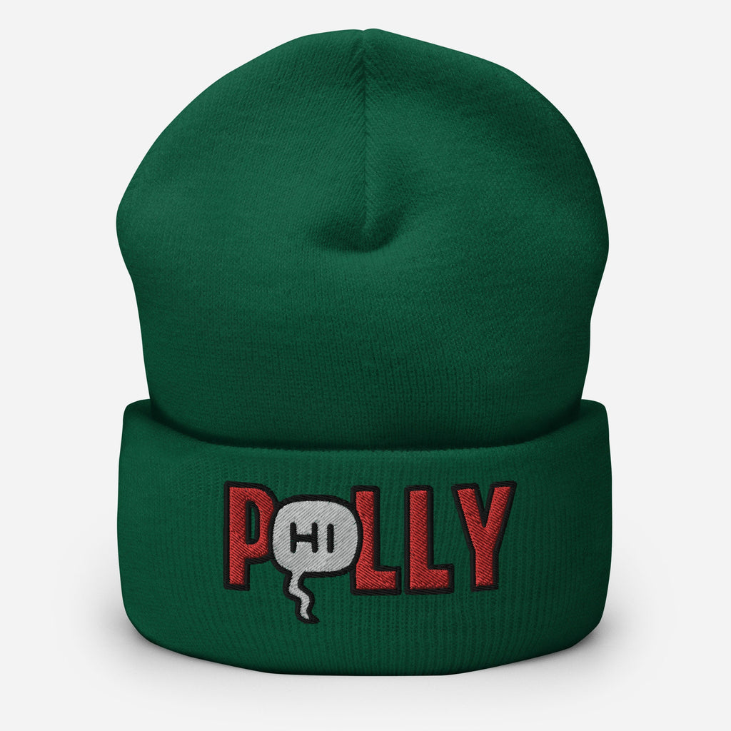 P(Hi)lly Embroidered Beanie