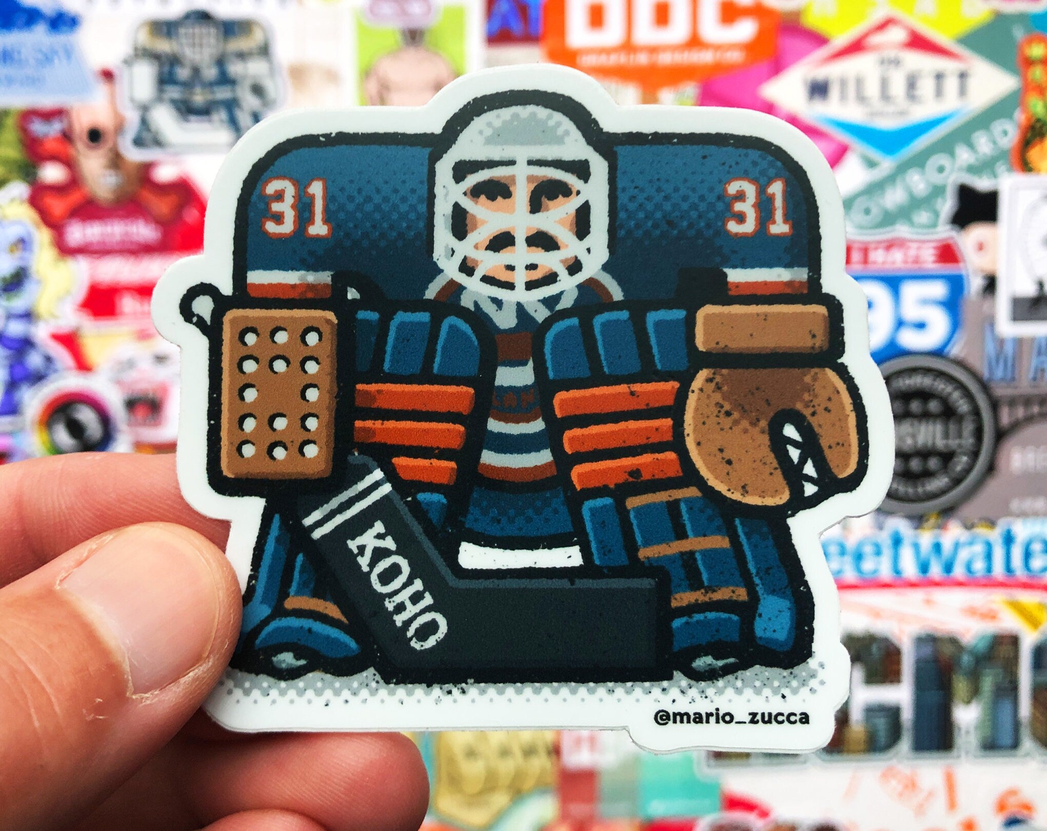 Billy Smith Sticker