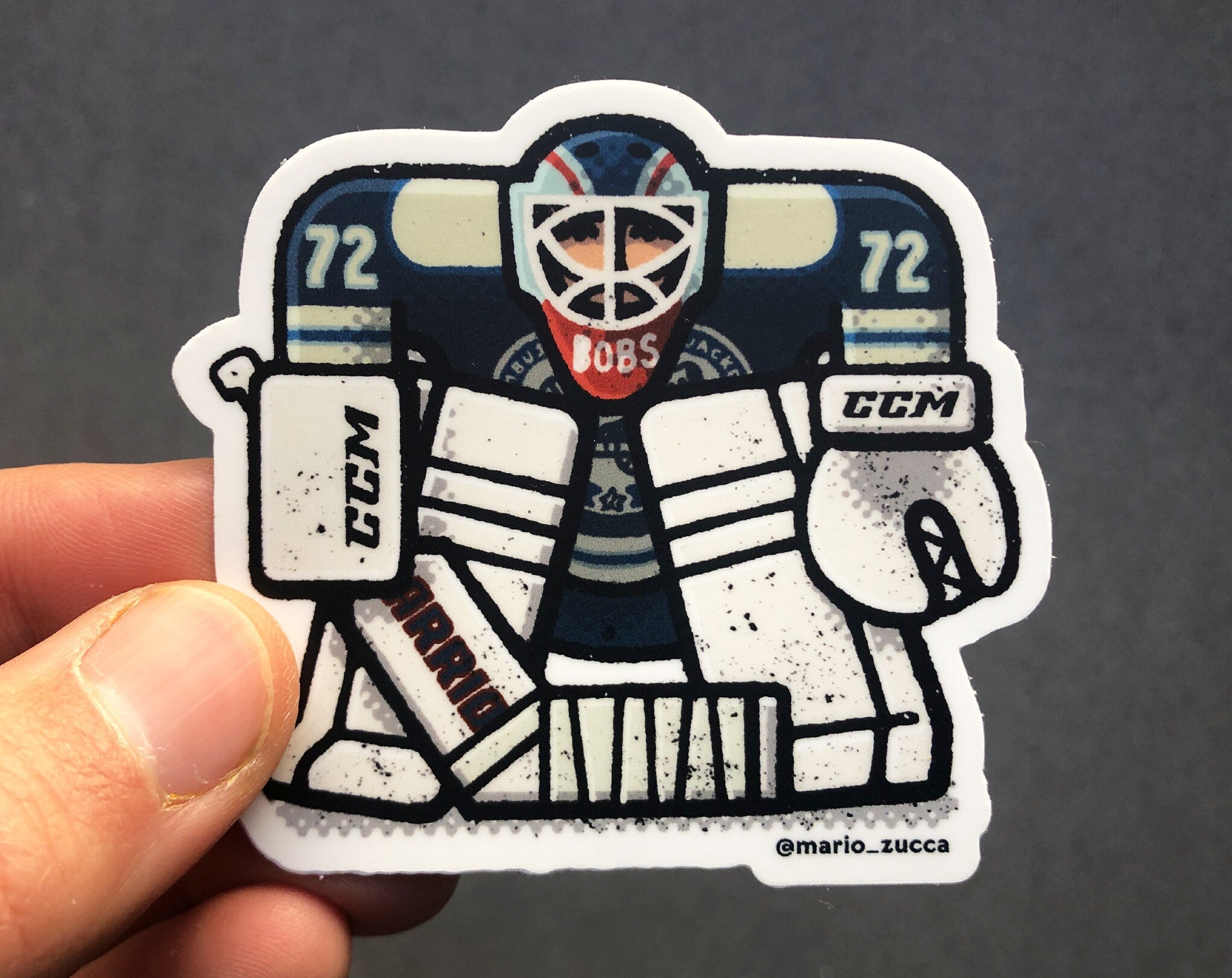 Sergei Bobrovsky Sticker