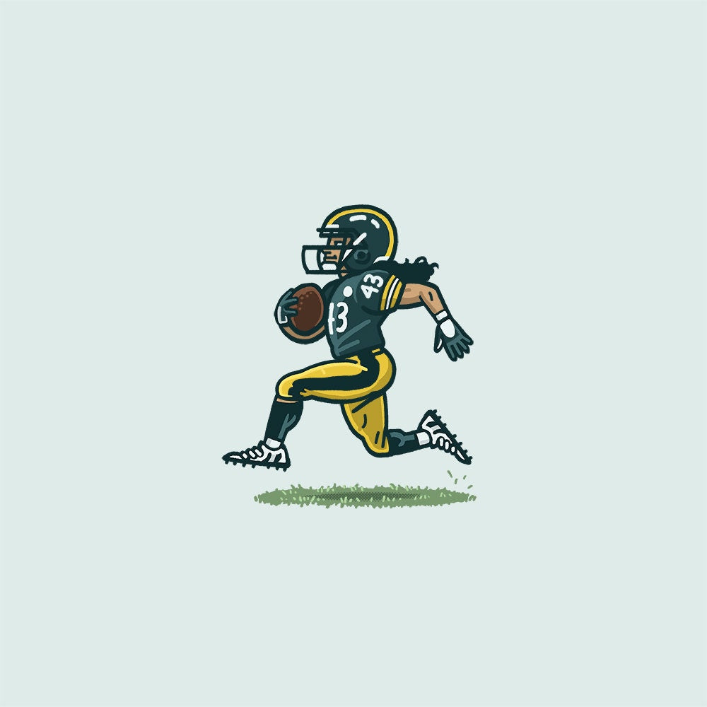 Troy Polamalu Print