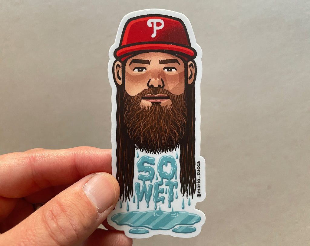 Brandon Marsh "So Wet" Sticker