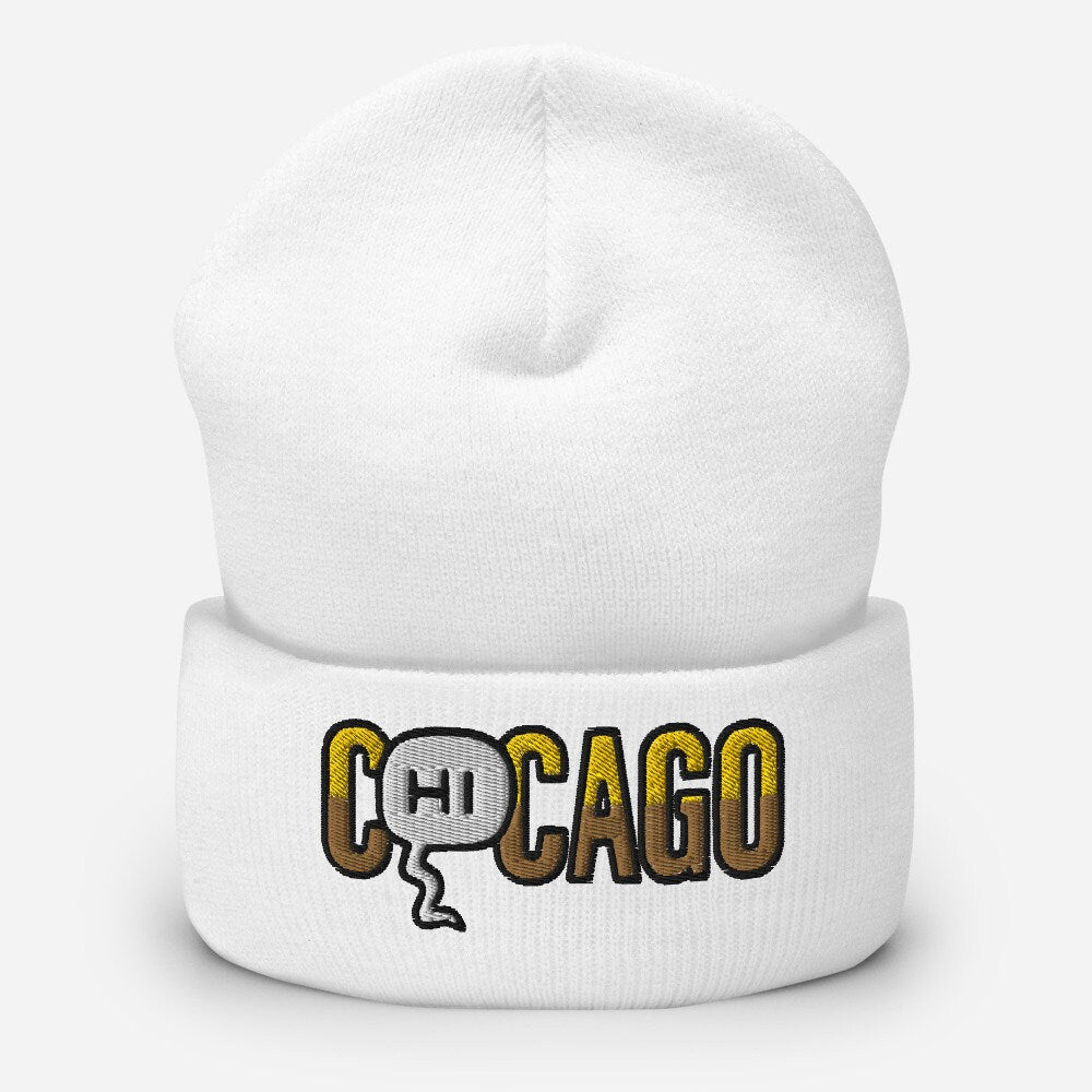 C(Hi)cago Embroidered Beanie