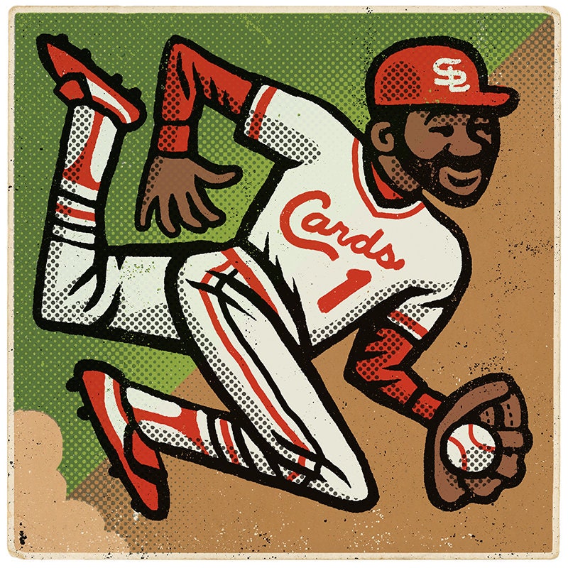 Ozzie Smith Portrait