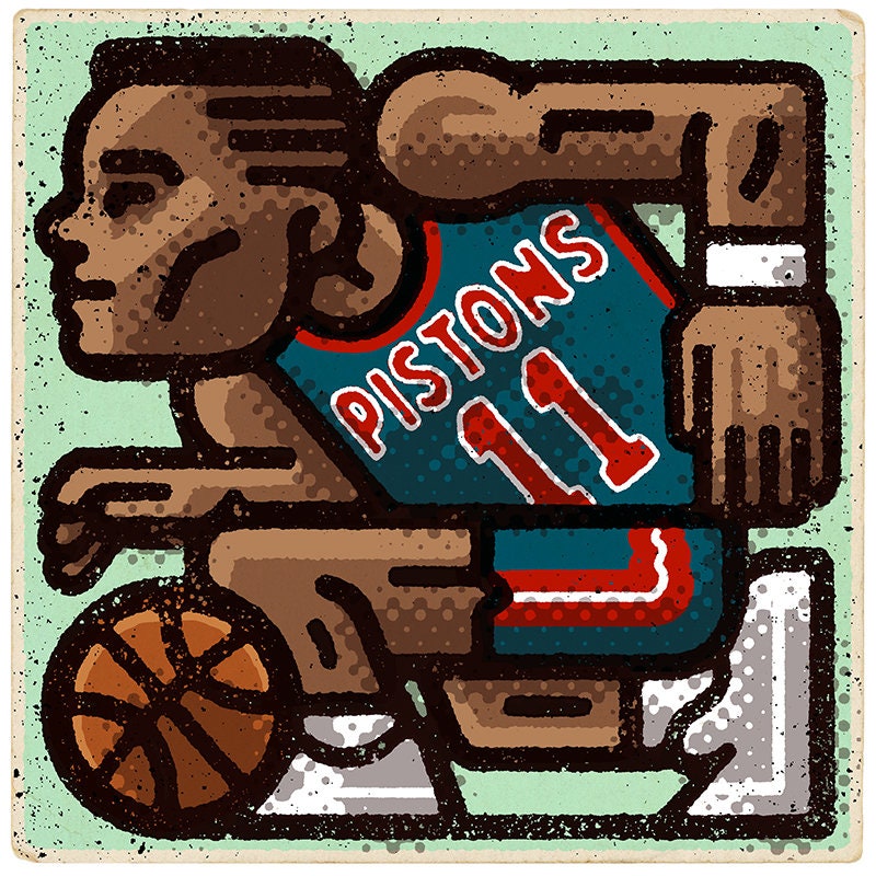 Isiah Thomas Portrait