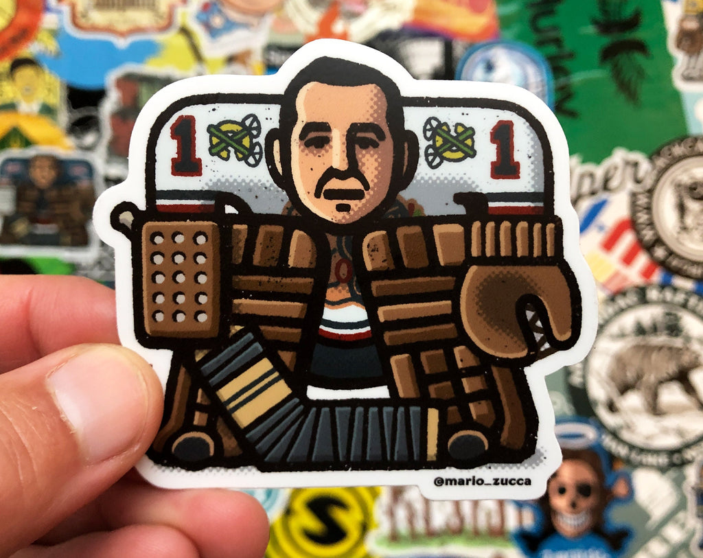 Glenn Hall Sticker