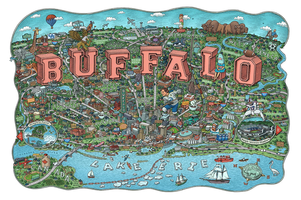 Buffalo Map