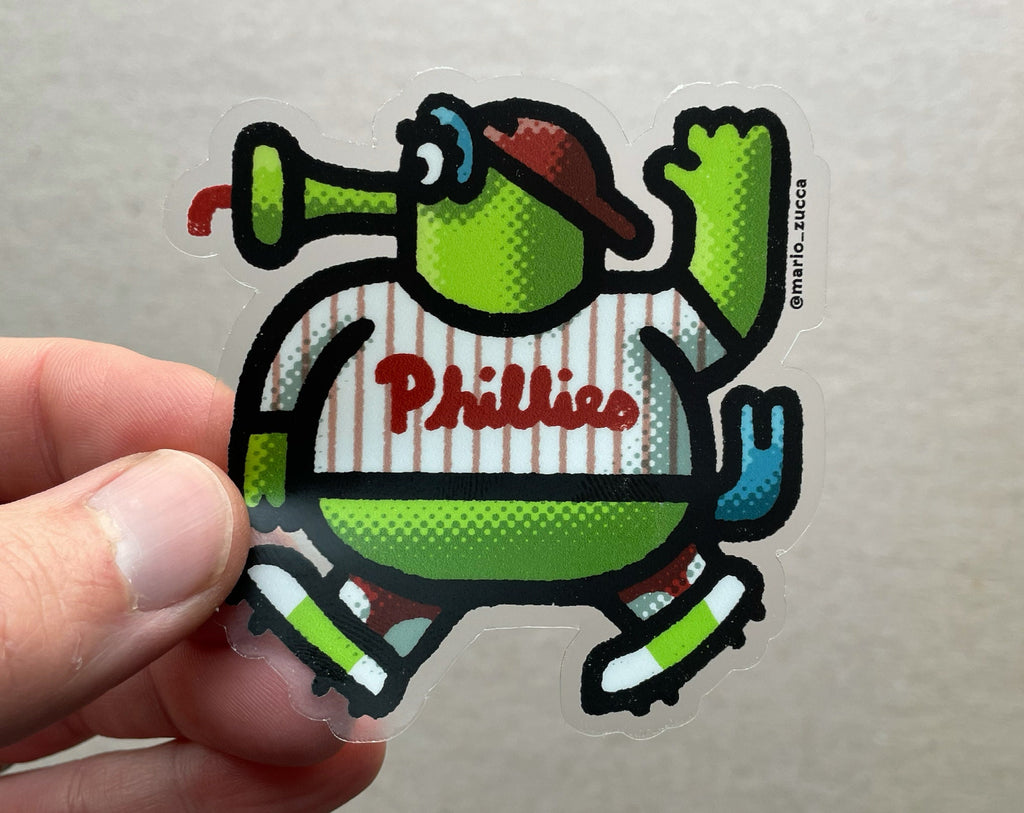 Phillie Phanatic *Clear* Sticker