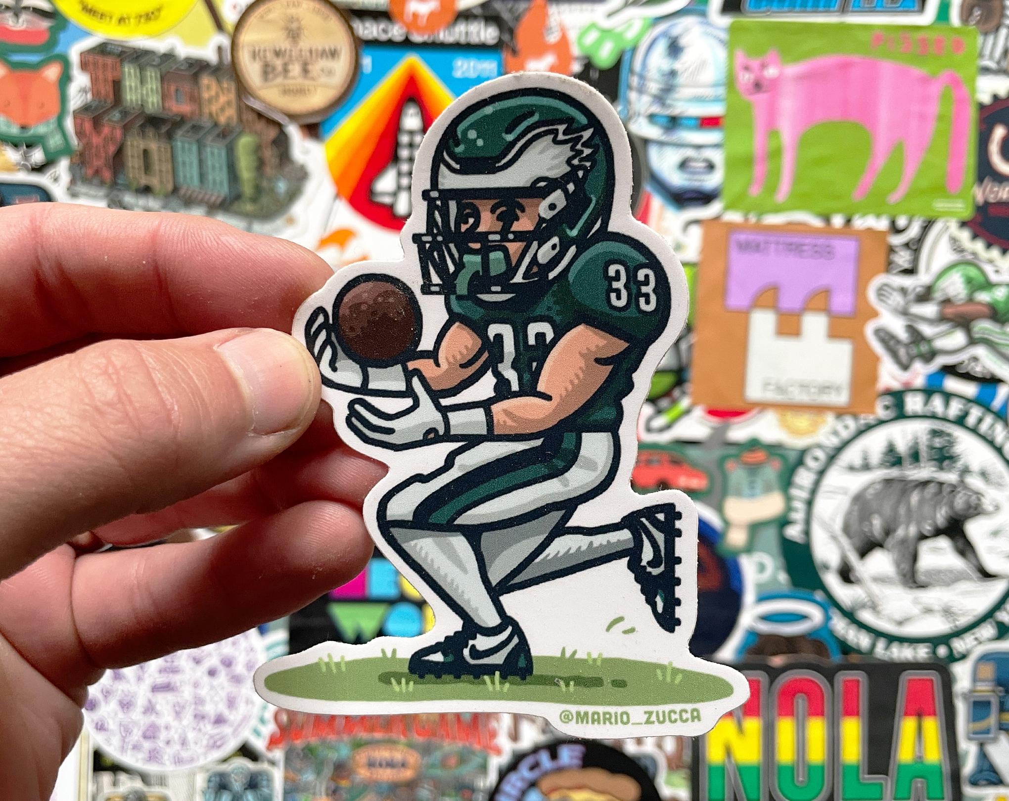 Cooper DeJean Pick-6 Sticker