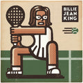 Billie Jean King Portrait