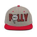P(Hi)lly Embroidered Snapback Hat