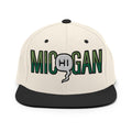 Mic(Hi)gan Embroidered Snapback Hat
