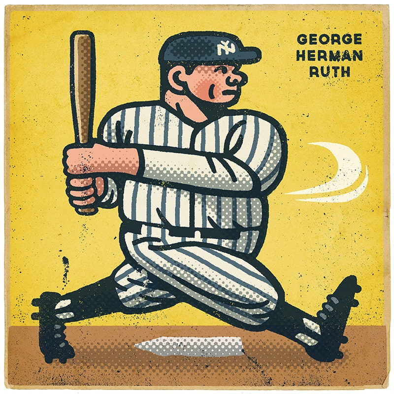 Babe Ruth Portrait