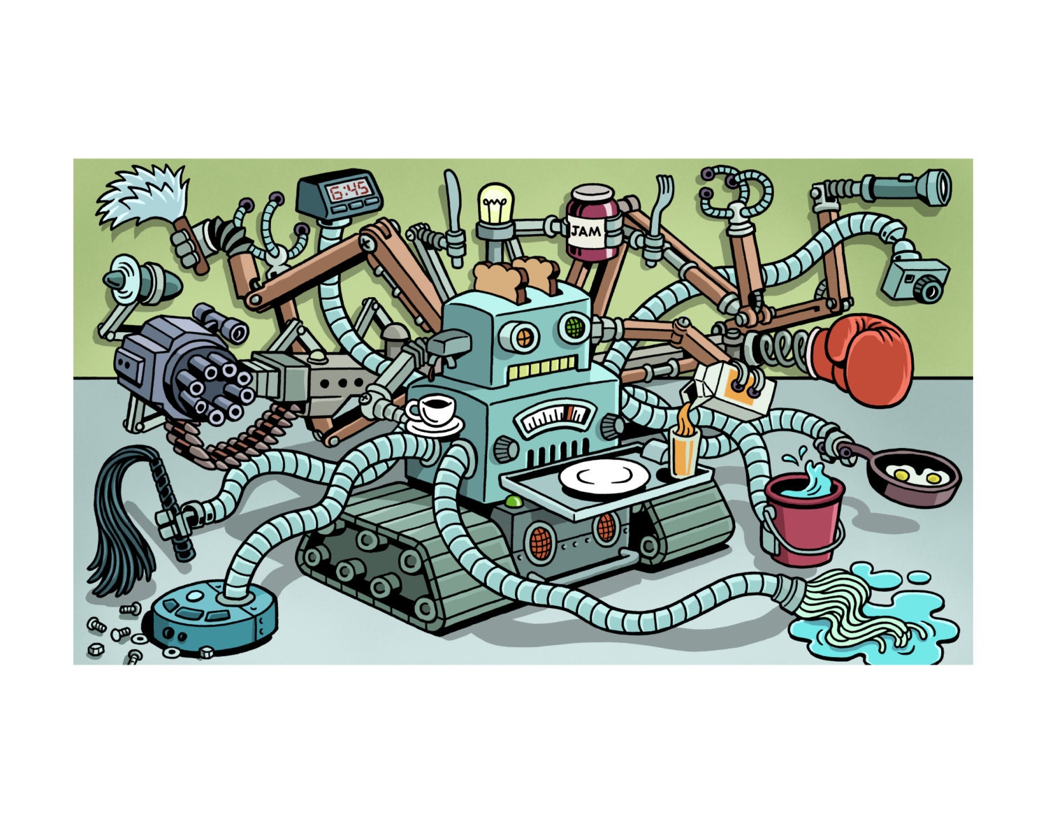 Robot Overload Print