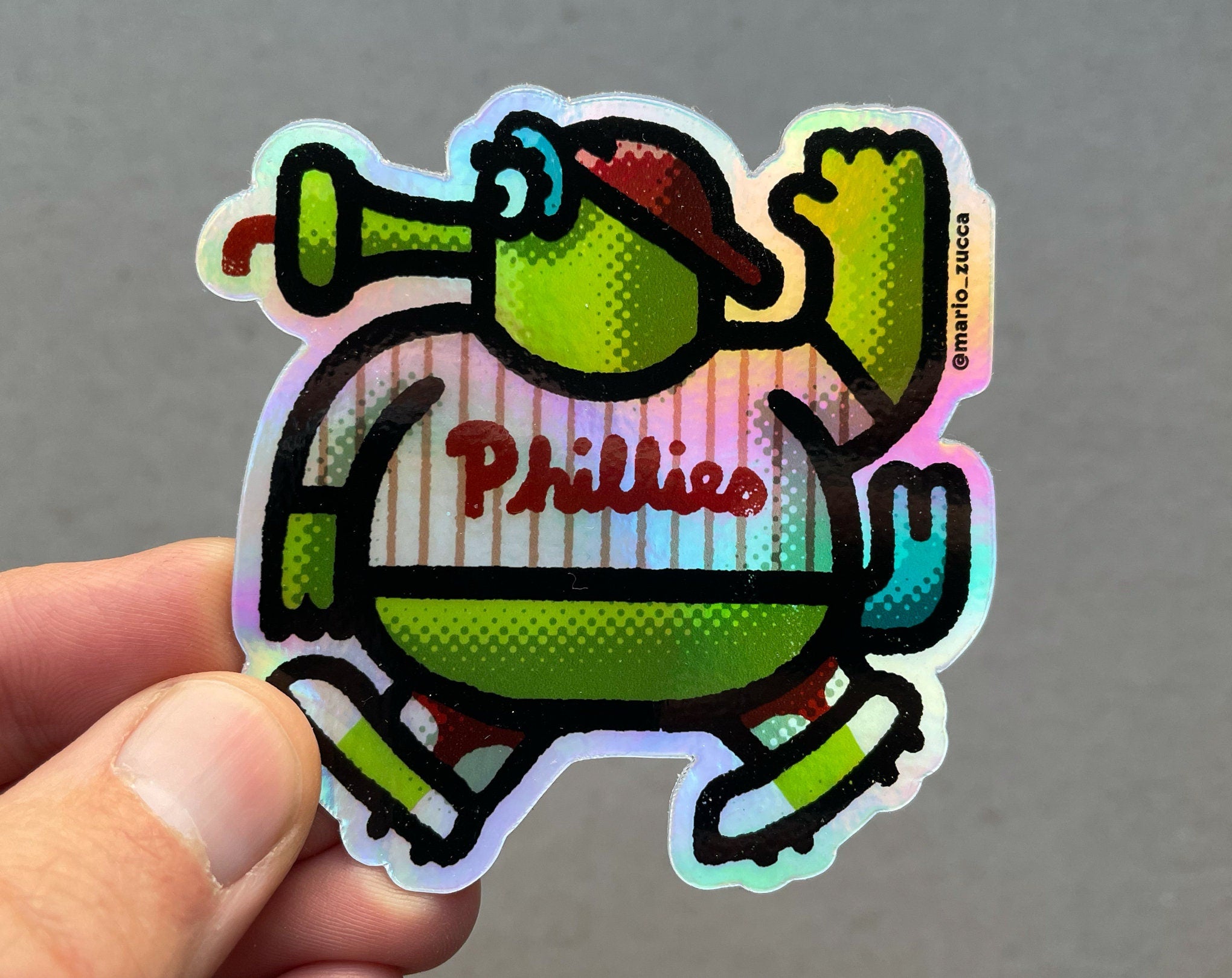 Phillie Phanatic *Holographic* Sticker