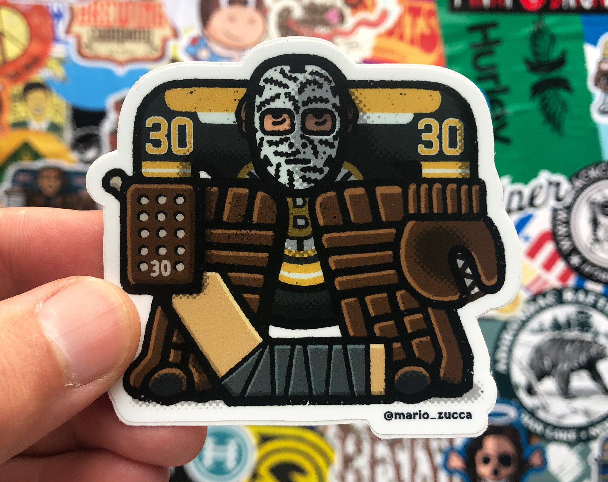Gerry Cheevers Sticker