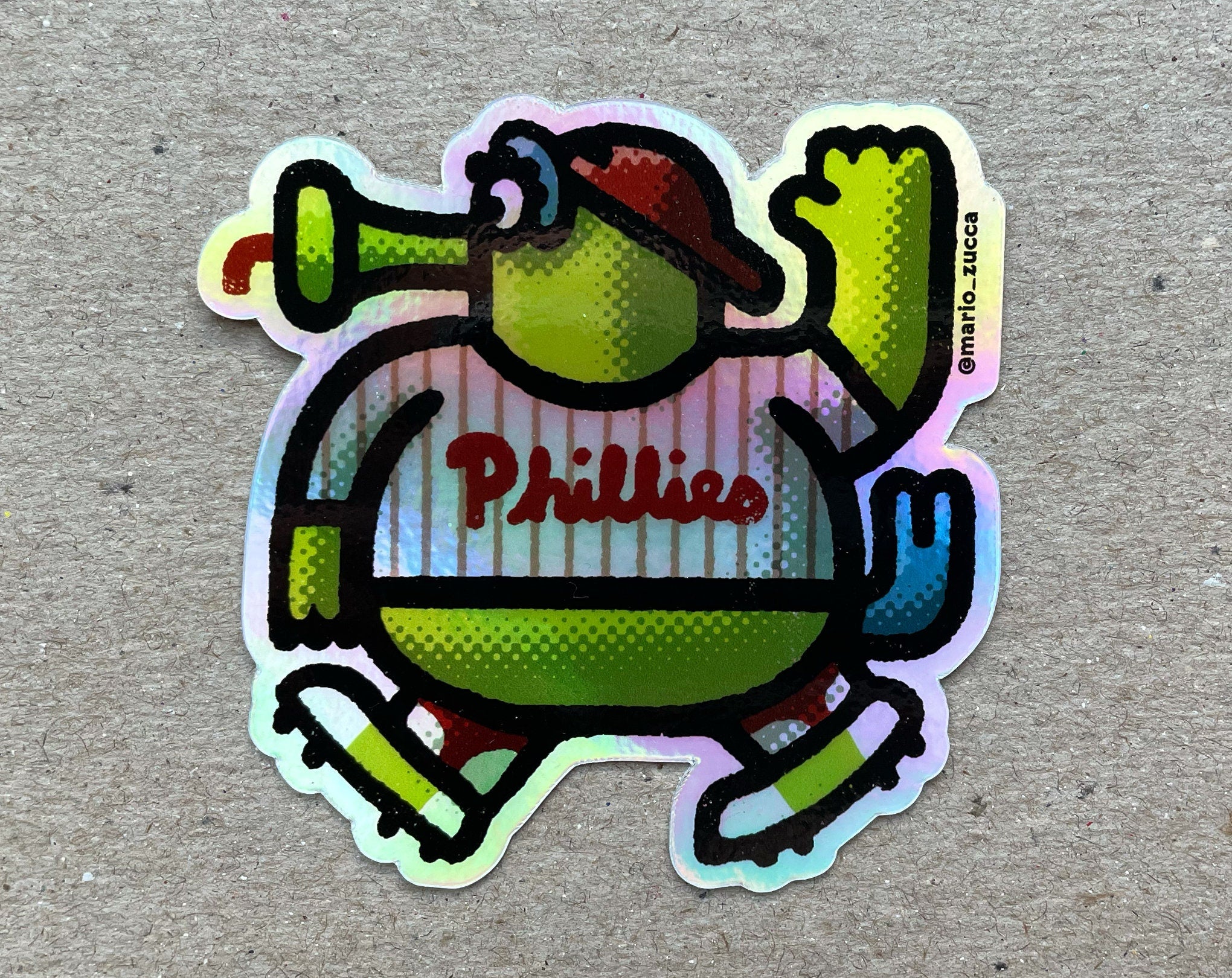 Phillie Phanatic *Holographic* Sticker