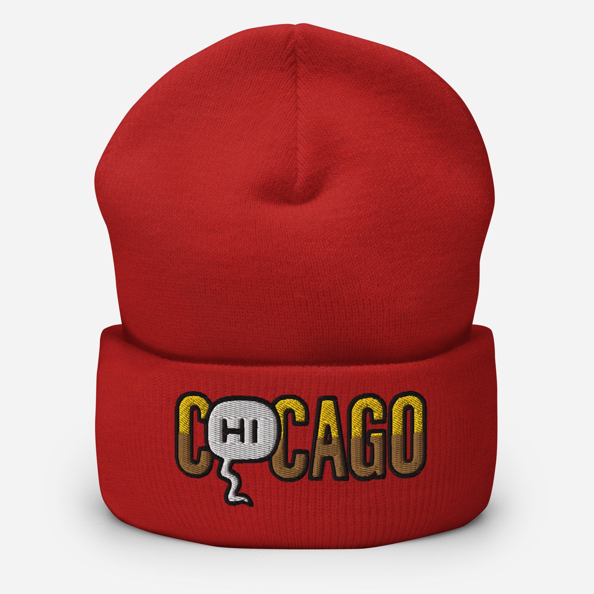 C(Hi)cago Embroidered Beanie