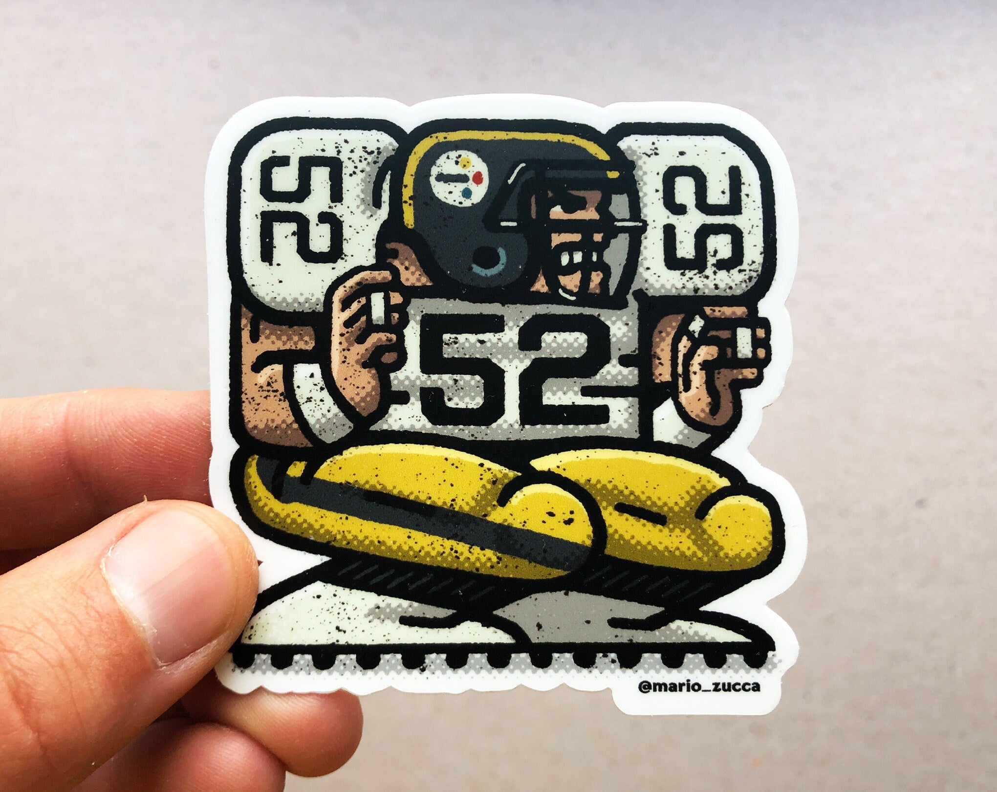 Mike Webster Sticker