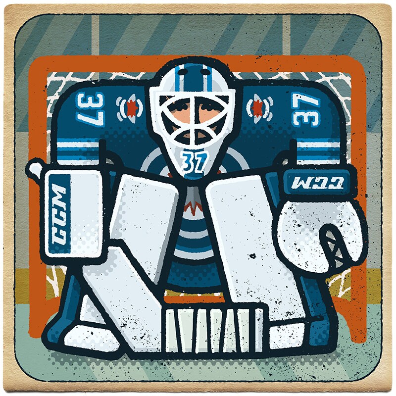 Connor Hellebuyck Portrait