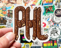 PHL Pretzel Sticker