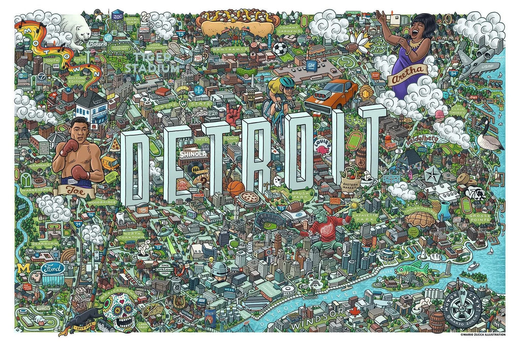 Detroit Map