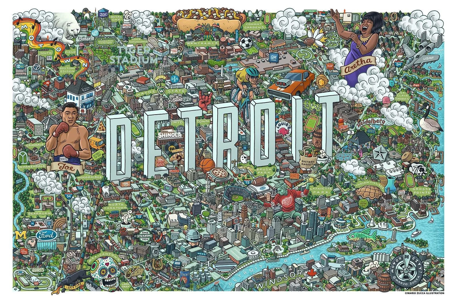 Detroit Map