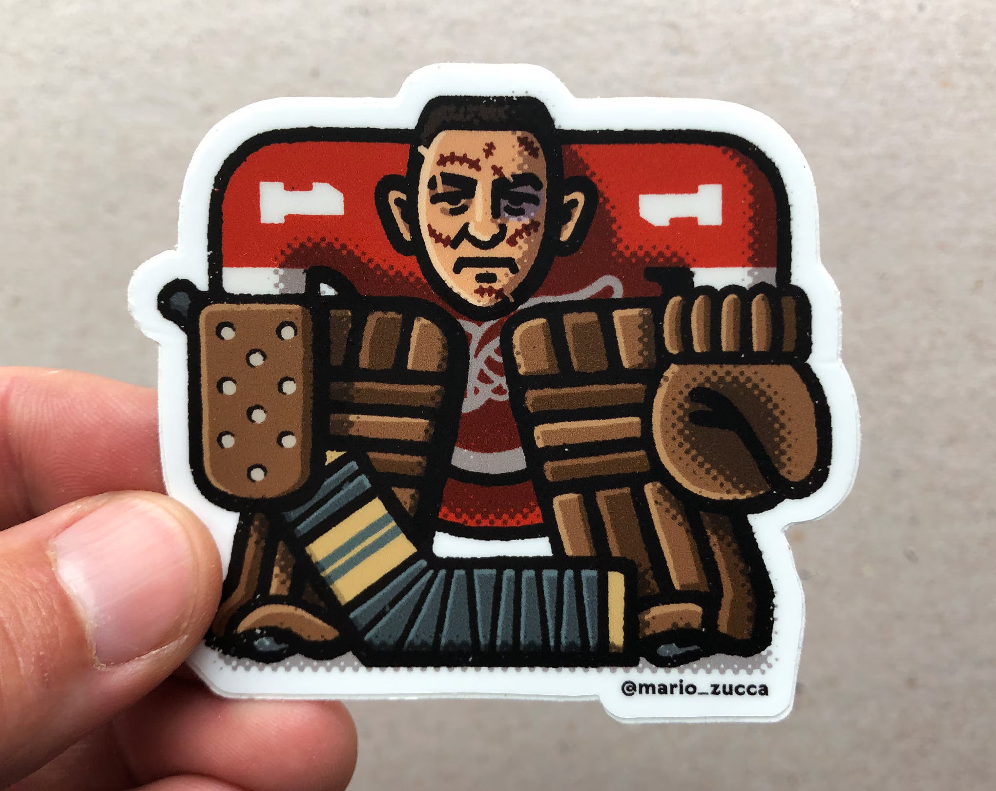 Terry Sawchuk Sticker
