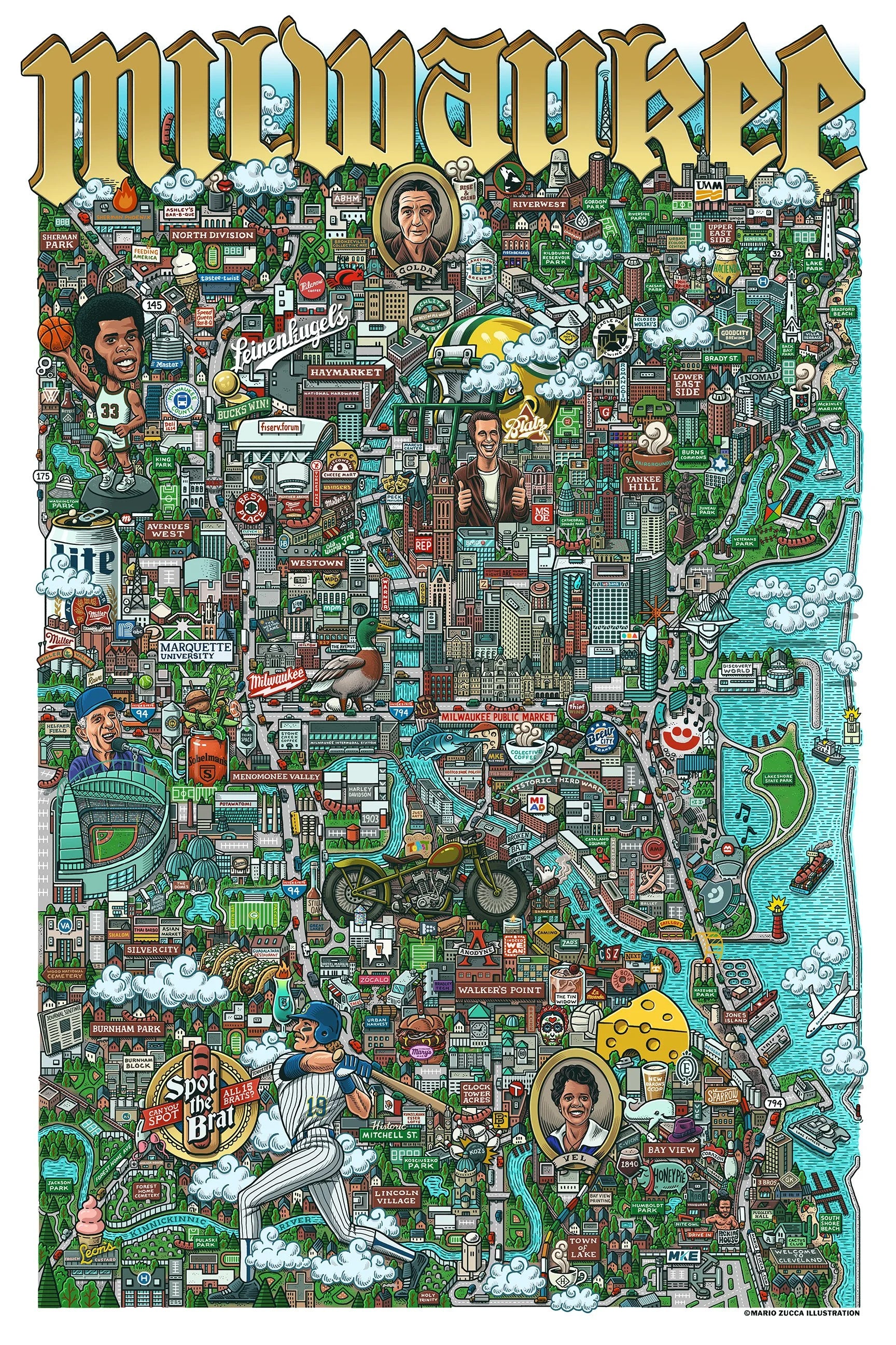 Milwaukee Map