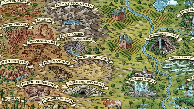 National Parks Map