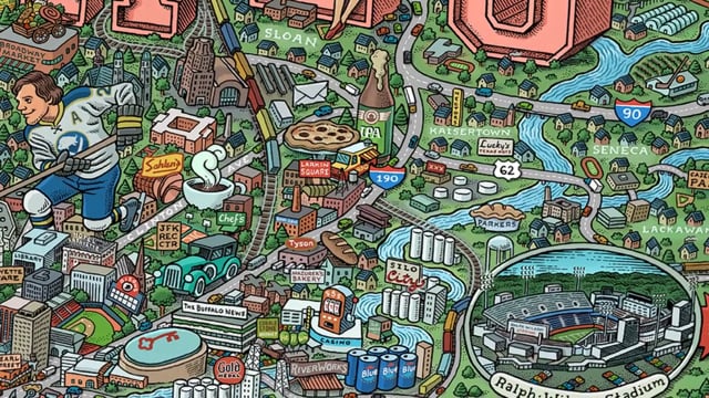 Buffalo Map